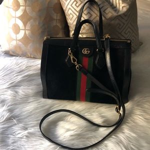 Gucci Ophidia Suede Bag